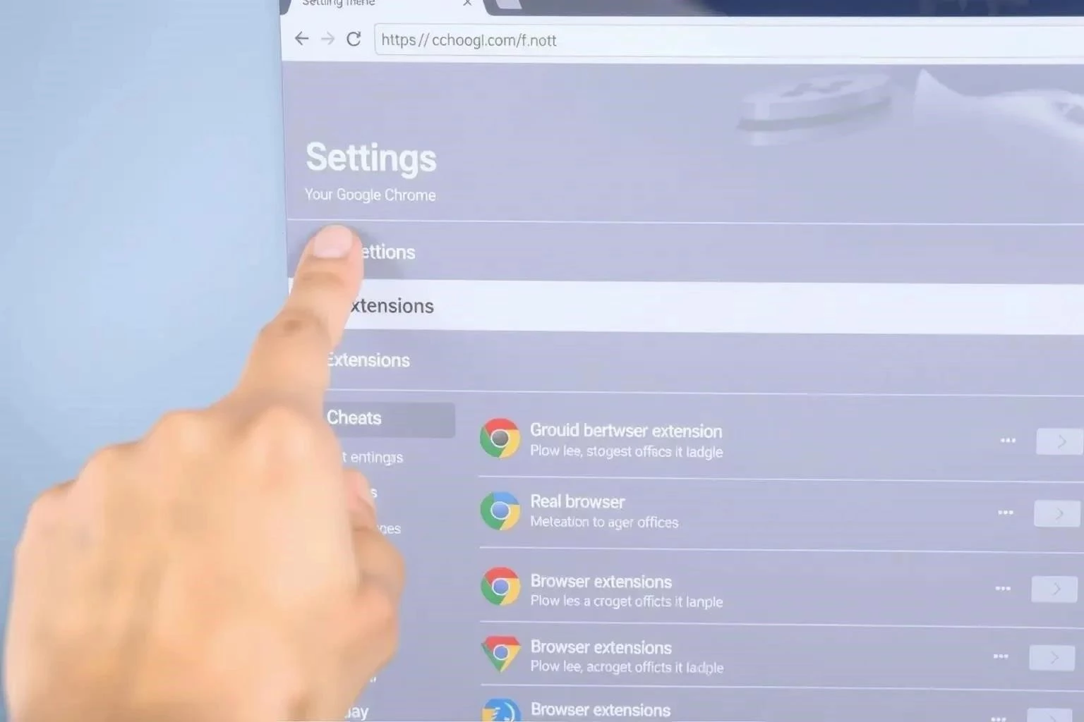 Как убрать Mail.ru из Chrome