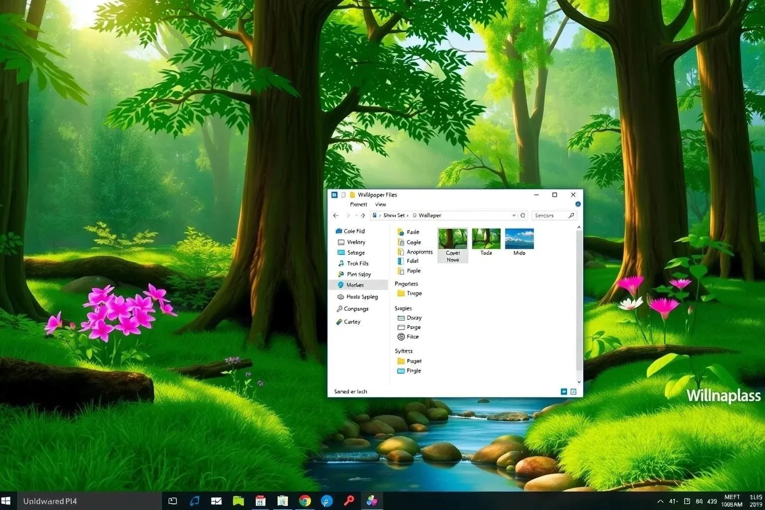 Как установить живые обои на Windows 11